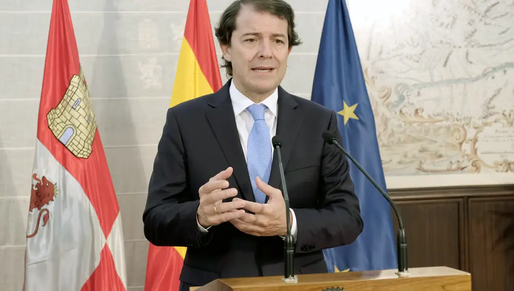 Declaración institucional del presidente de Castilla y León, Alfonso Fernández Mañueco