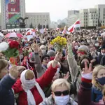 Los pensionistas bielorrusos se unen a las protestas contra Alexander Lukashenko en Minsk