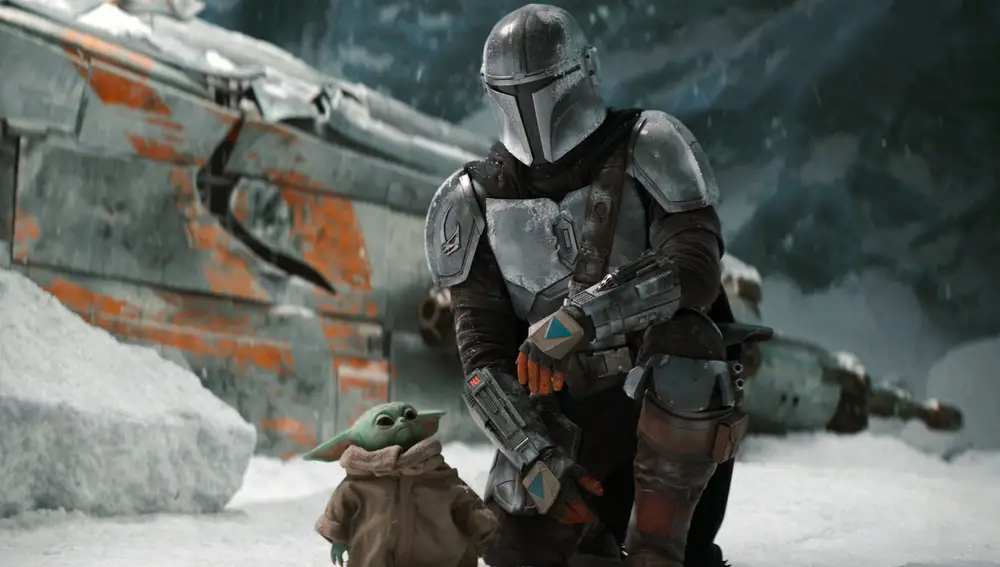 Una escena de "The Mandalorian"