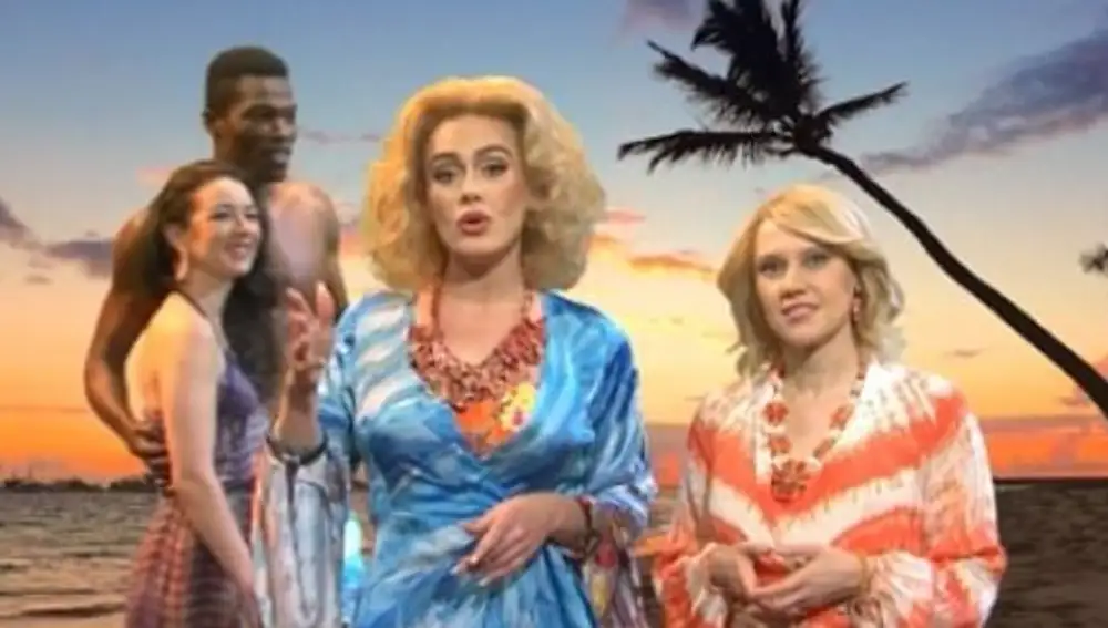 Adele, en su sketch sobre el turismos sexual en África