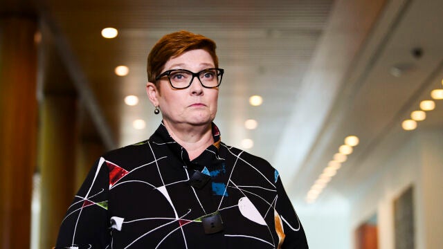 La ministra de Exteriores australiana Marine Payne