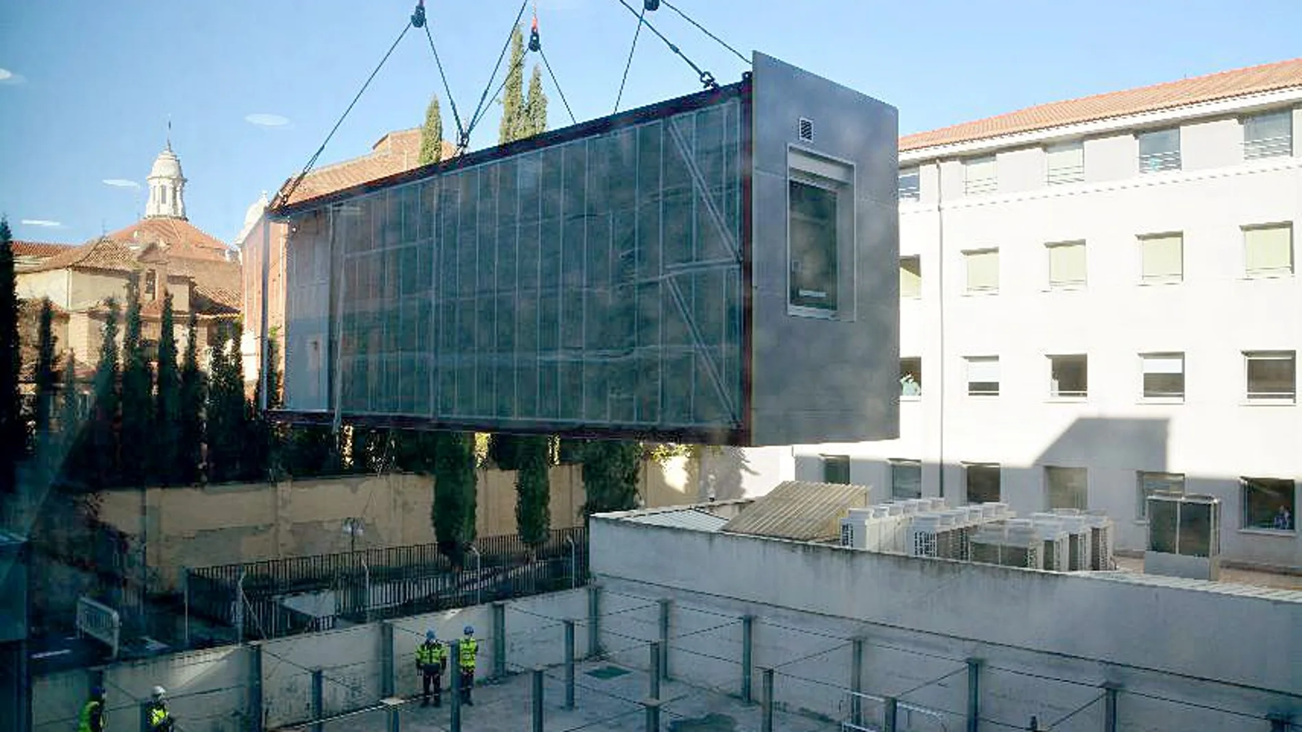 Obras en el Hospital Recoletas Campo Grande de Valladolid