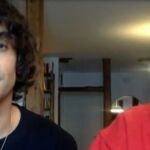 Los Javis durante la entrevista