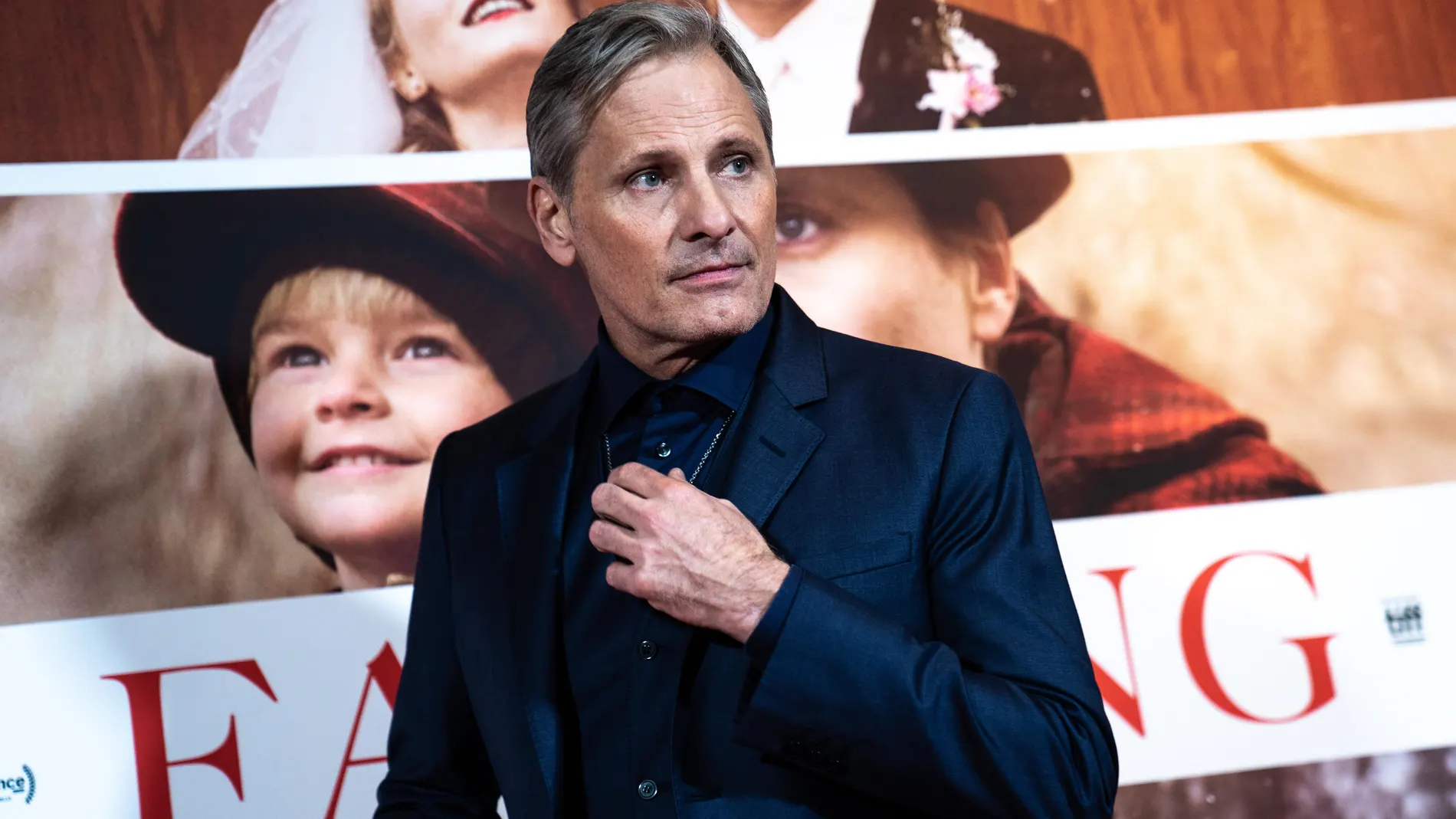 Copenhagen (Denmark), 26/10/2020.- Danish-US actor Viggo Mortensen poses at the premiere of his film 'Falling' in Copenhagen, Denmark, 26 October 2020. The film is Mortensen's debut as director and screenwriter and opens in Danish theaters on 04 November. (Cine, Abierto, Dinamarca, Copenhague) EFE/EPA/Emil Helms DENMARK OUT