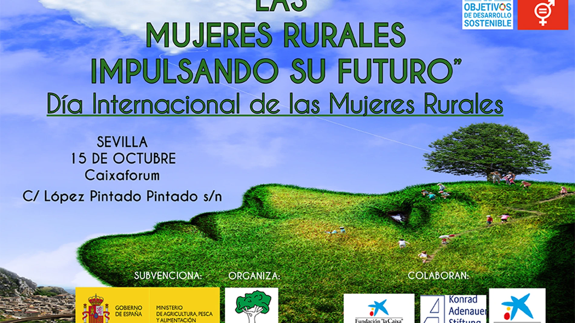 Cartel del Día Internacional de las Mujeres Rurales