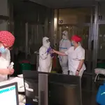 Profesionales UCI en el Hospital Virgen de las Nieves de Granada