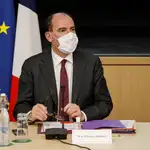 El primer ministro francés, Jean Castex, se reunió este martes con los líderes de los partidos