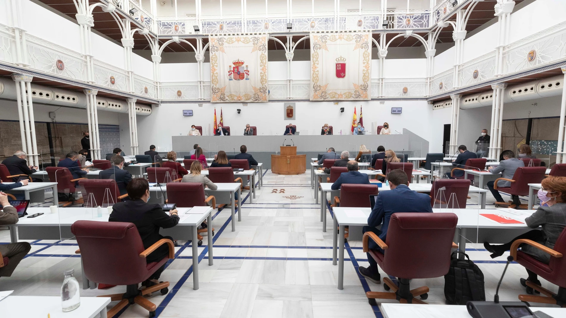 Imagen del Pleno de la Asamblea regional de Murcia