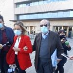 Carlos Fabra a la salida de los juzgados