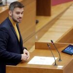 El portavoz de Compromís, Fran Ferri
