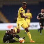 Samu Chukwueze con el Villarreal.