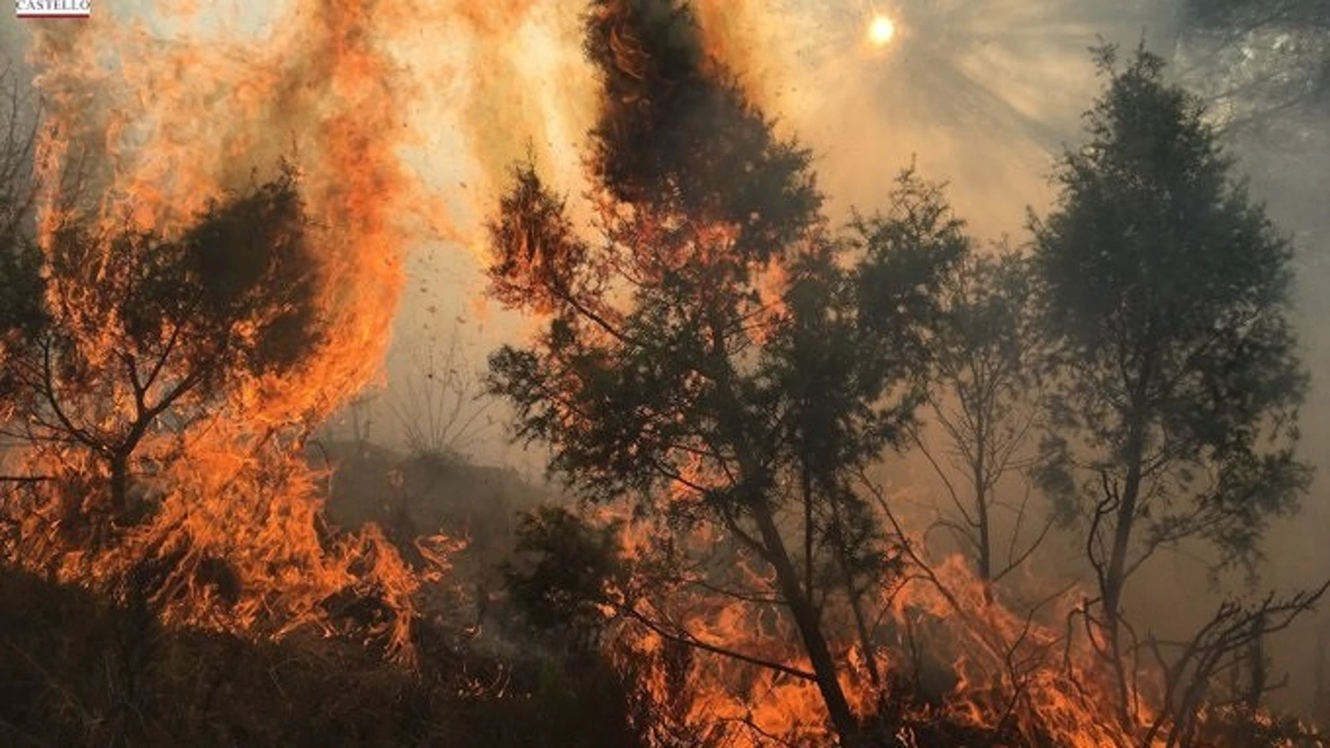 El incendio de Bejís ya está estabilizado