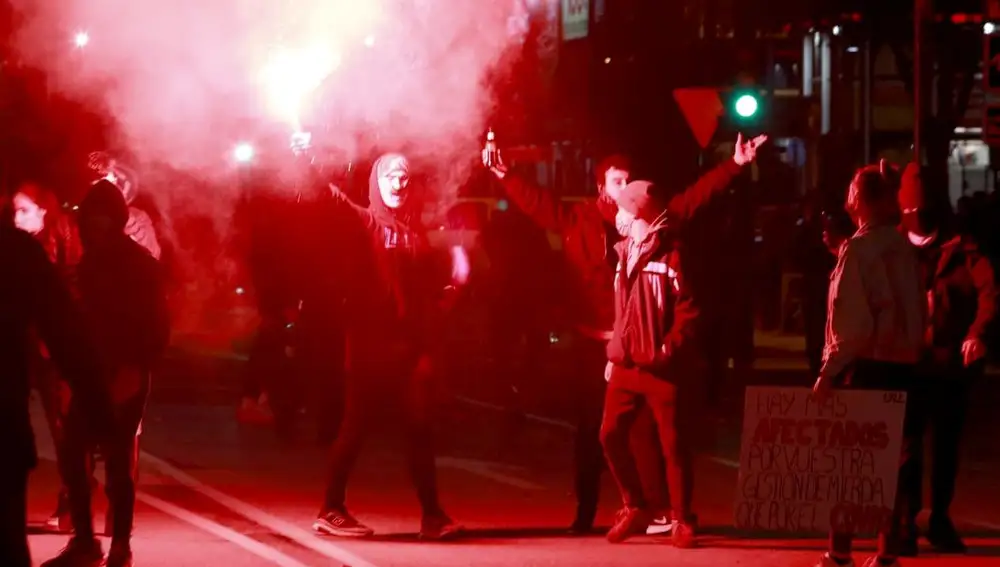 Disturbios en el barrio burgalés de Gamonal