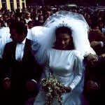 BODA DEL TORERO FRANCISCO RIVERA " PAQUIRRI " Y LA CANTANTE ISABEL PANTOJA EN LA IGLESIA DEL GRAN PODER DE SEVILLA©KORPA30/04/1983 SEVILLA