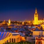 Vista panorámica de Sevilla