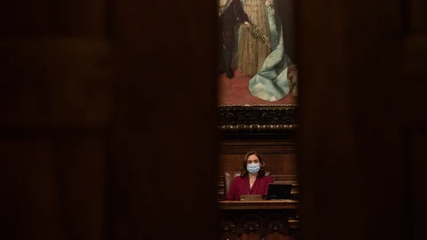 La alcaldesa de Barcelona, Ada Colau