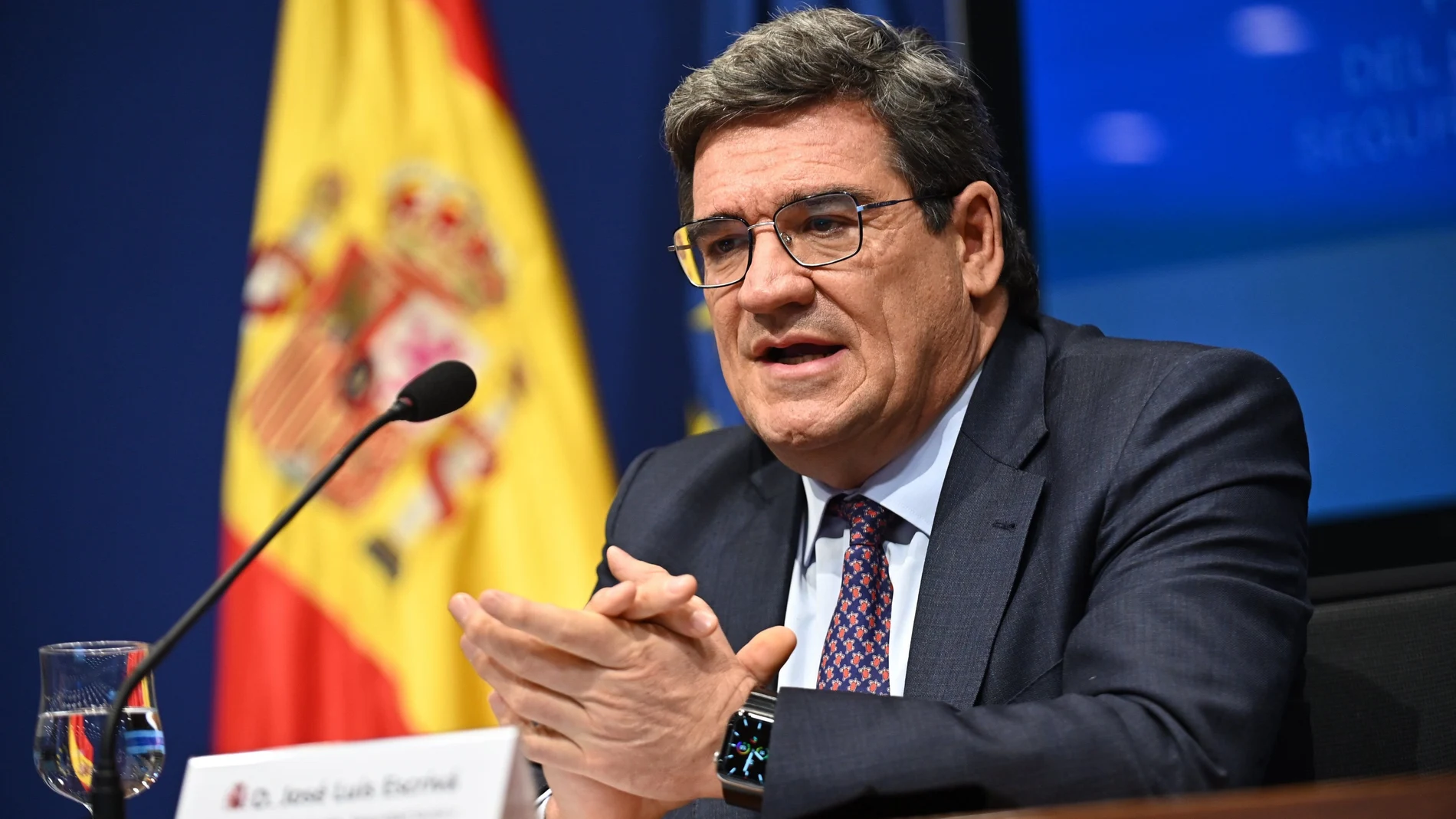 El ministro de Inclusión, Migraciones y Seguridad Social, José Luis Escrivá
