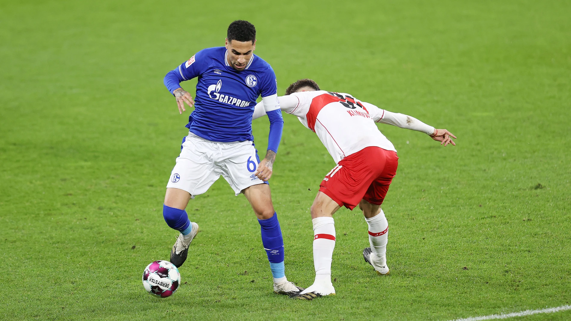 Omar Mascarell con el Schalke.