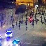 Disturbios en Gamonal, Burgos, por el toque de queda