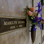 La tumba de Marilyn Monroe en el Westwood Memorial
