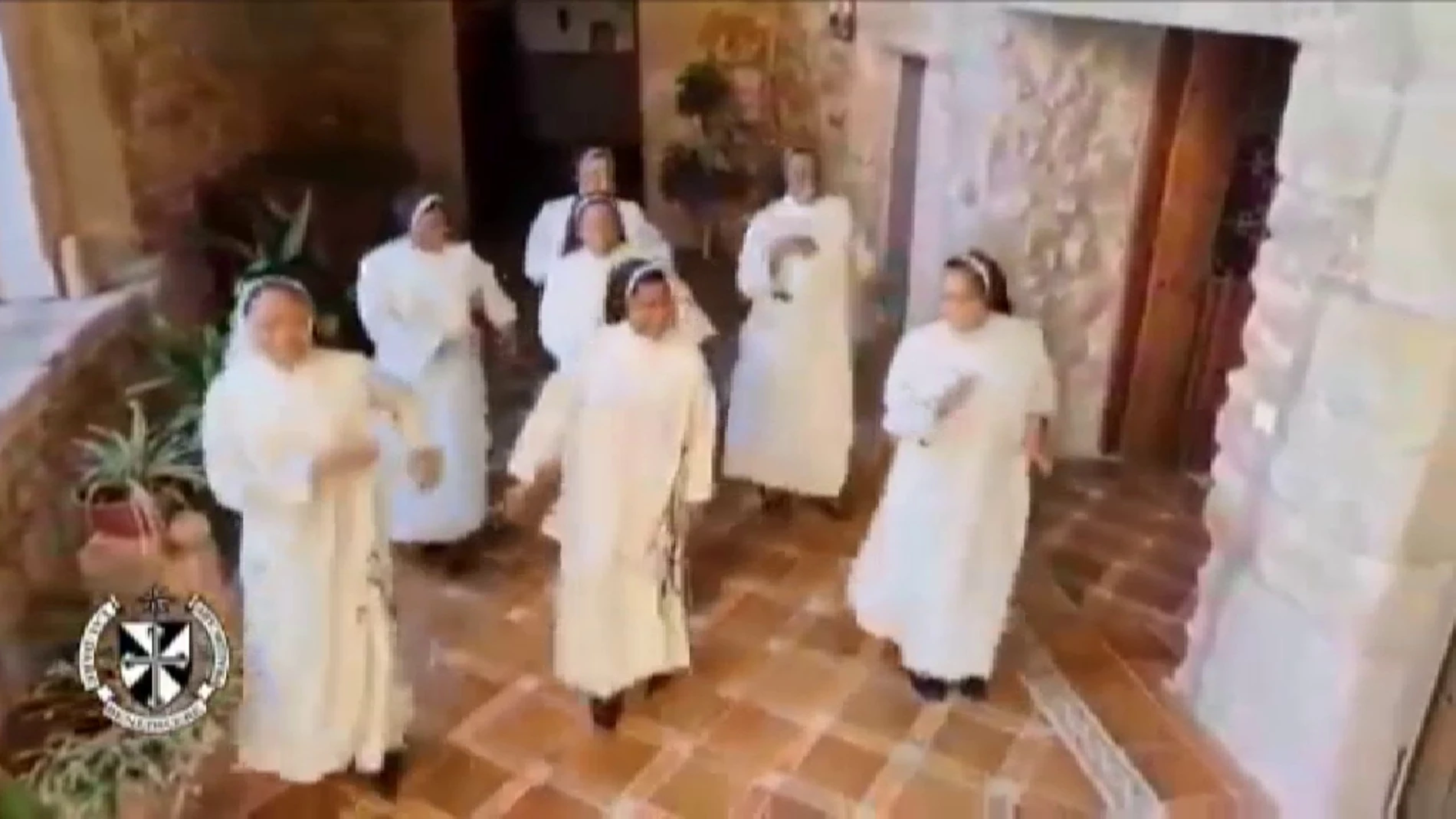 Monjas de clausura bailan para animar al mundo desde Trujillo, Cáceres