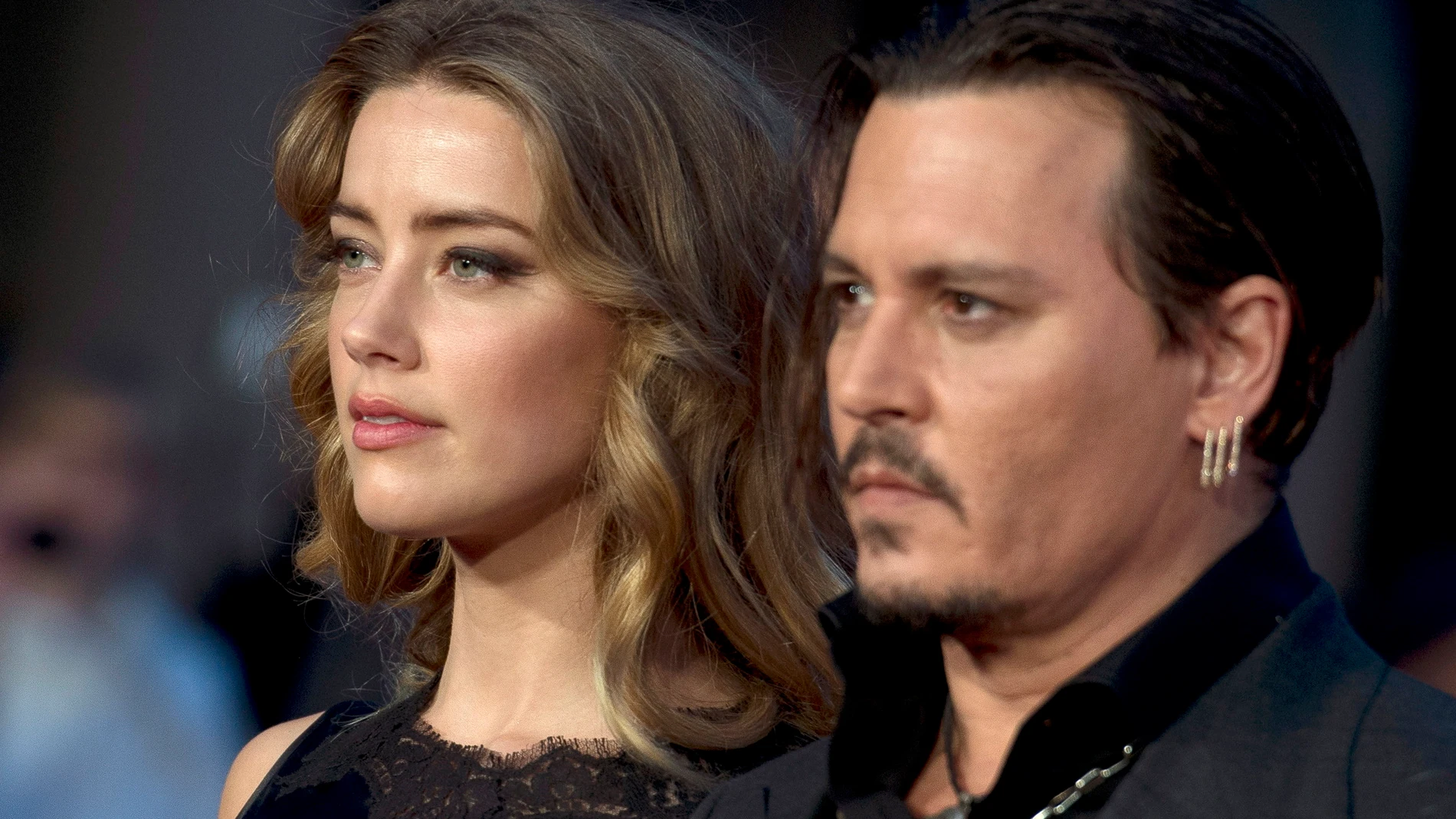 Johnny Depp y Amber Heard, en 2015 cuando eran pareja