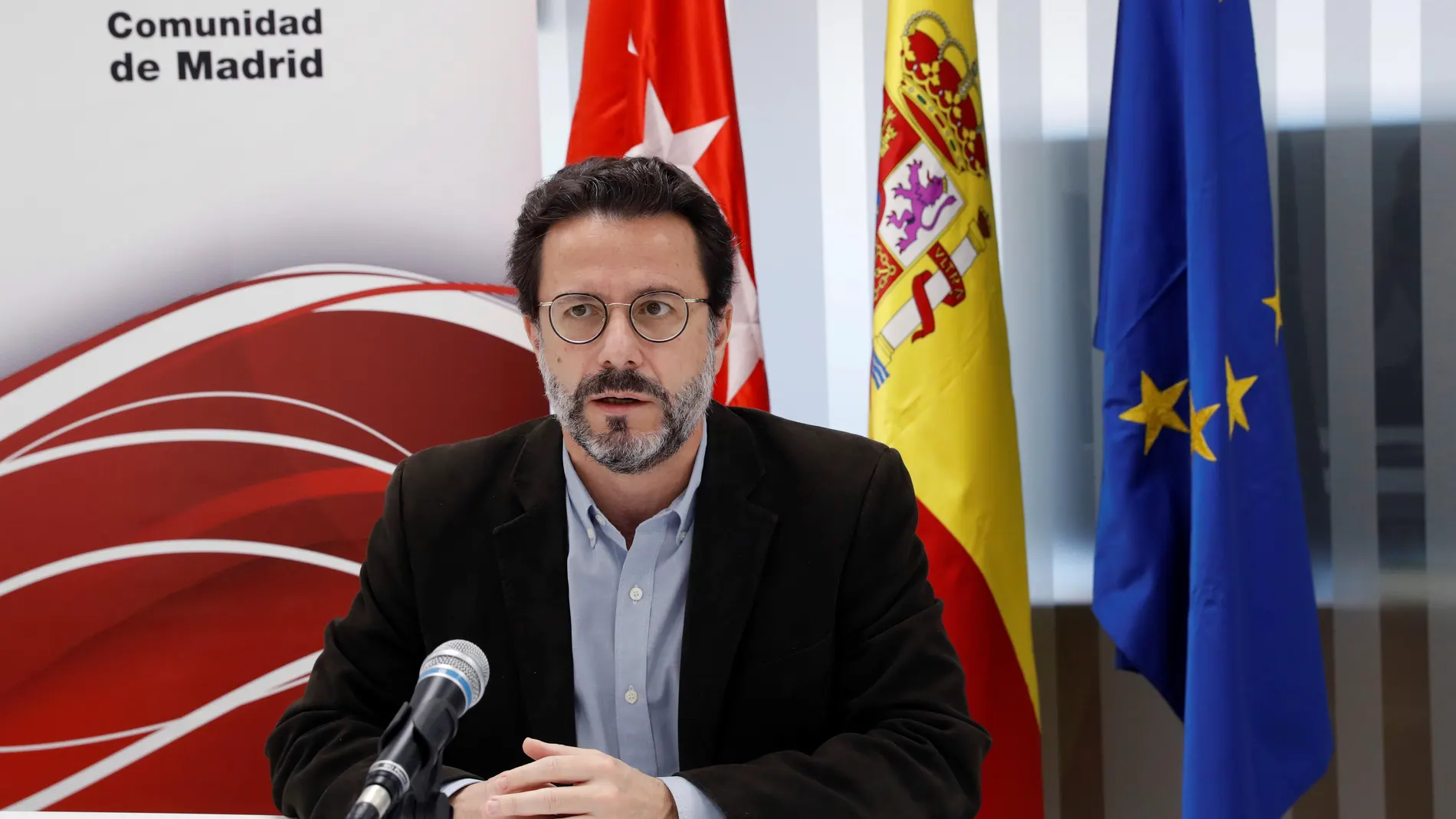El consejero de Hacienda y Función Pública, Javier Fernández-Lasquetty