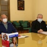 Presentación del Día de la Iglesia Diocesana La Diócesis de Palencia ofrece una rueda de prensa para presentar el Día de la Iglesia Diocesana, en la que participará el obispo, Manuel Herrero (D); y el ecónomo diocesano, Tirso Castrillo (I)