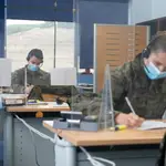 Instalaciones donde trabajan, en el marco de la Operación Baluarte, los rastreadores del Ejército de la Unidad de Vigilancia Epidemiológica de la Base El Empecinado de Valladolid