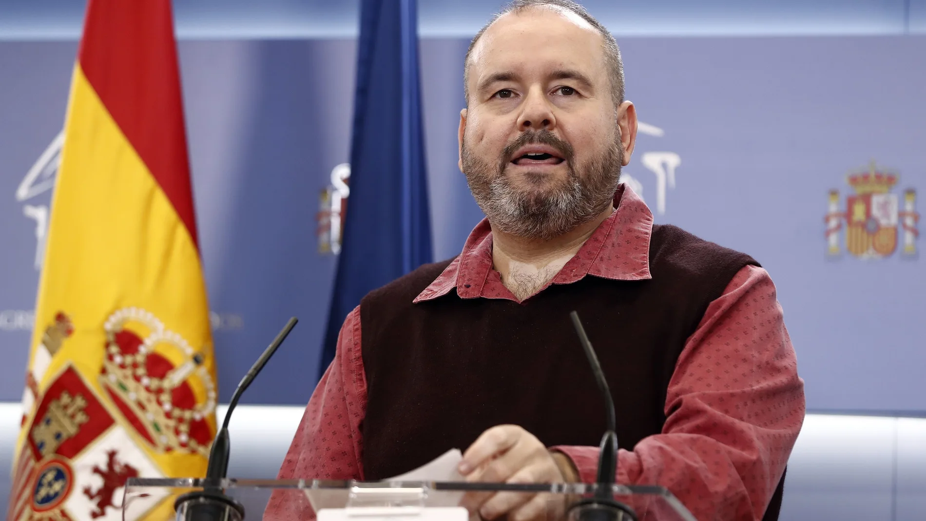 El diputado de los comunes en el Congreso Joan Mena