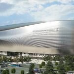 Recreación del nuevo estadio Santiago Bernabéu