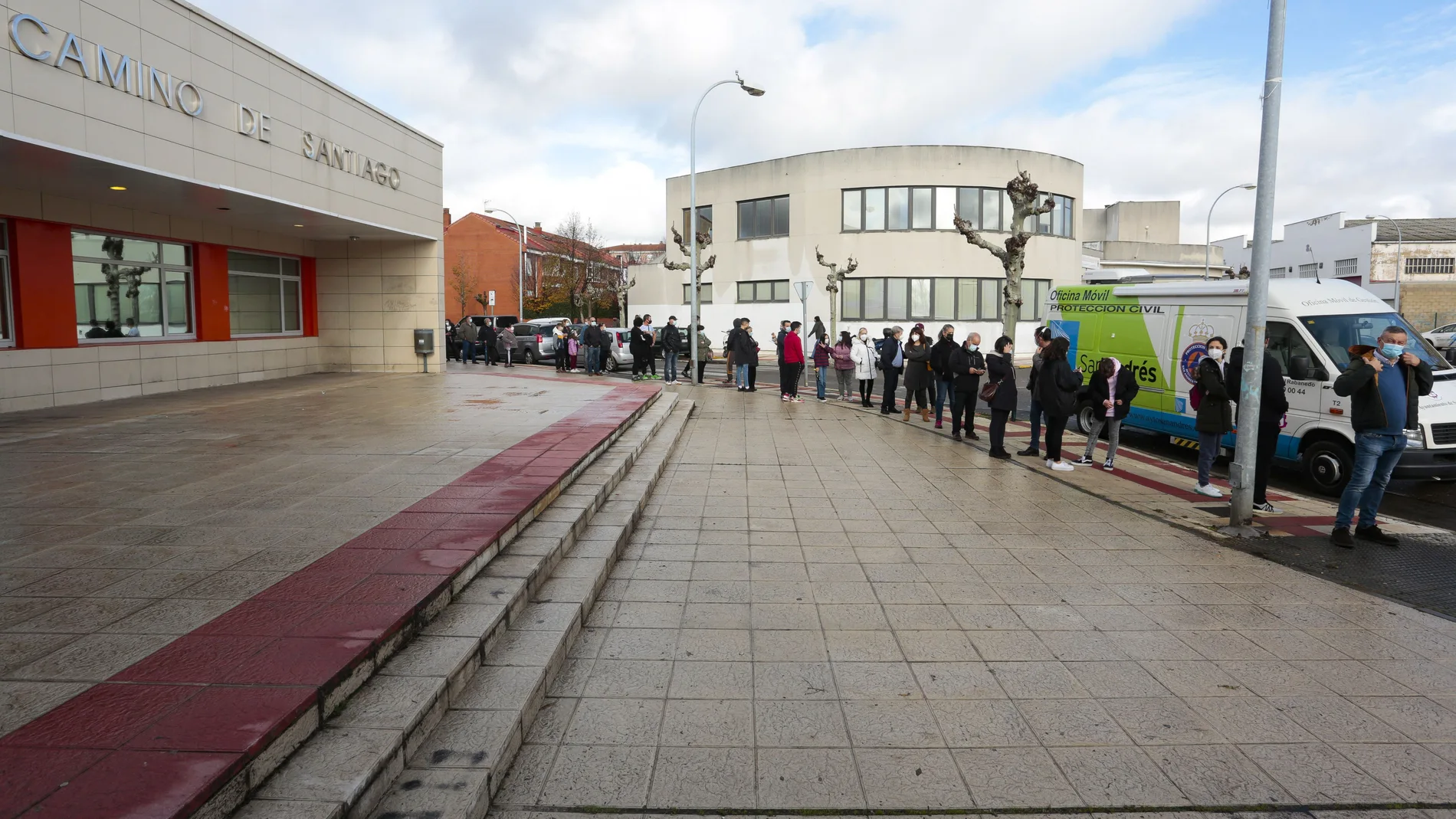 La Gerencia de Atención Primaria de León realiza test masivos de antígenos de segunda generación a la población de San Andrés del Rabanedo