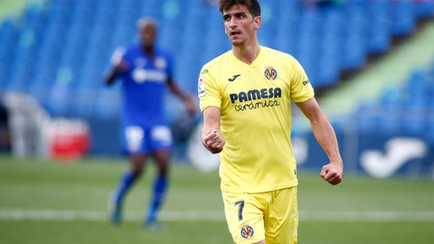 Gerard Moreno con el Villarreal.