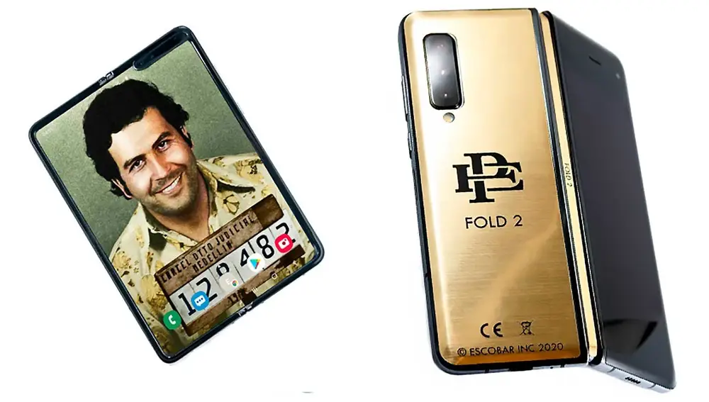 Así es el móvil del hermano de Pablo Escobar que compite con Apple