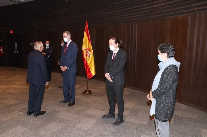 Pablo Iglesias, invitado sorpresa en la Conferencia de Embajadores