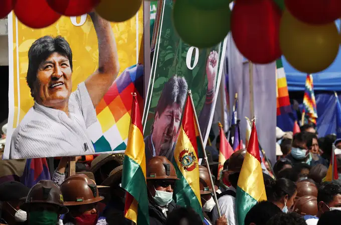 El regreso triunfal de Evo Morales: Quiere dedicarse a la lucha sindical en Bolivia