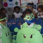 Campamento de estudio en Guayaquil, EcuadorUNICEF/SANTIAGO ARCOS (Foto de ARCHIVO)28/08/2020