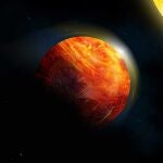 K2-141b, un exoplaneta del tamaño de la Tierra, con una superficie, un océano y una atmósfera formados por los mismos ingredientes: rocas.