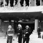 El 3 de febrero de 1992 la Asamblea de Cartagena ardió como consecuencia de unas fuertes revueltas sociales