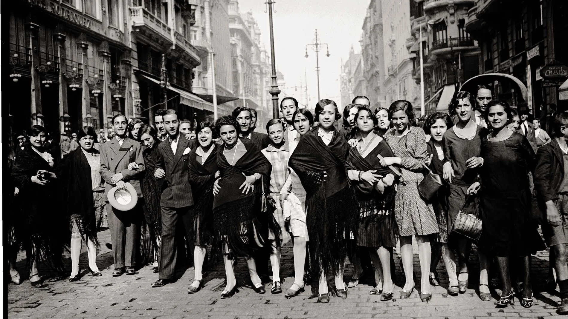 "Modistas en la Gran Vía", 1933
