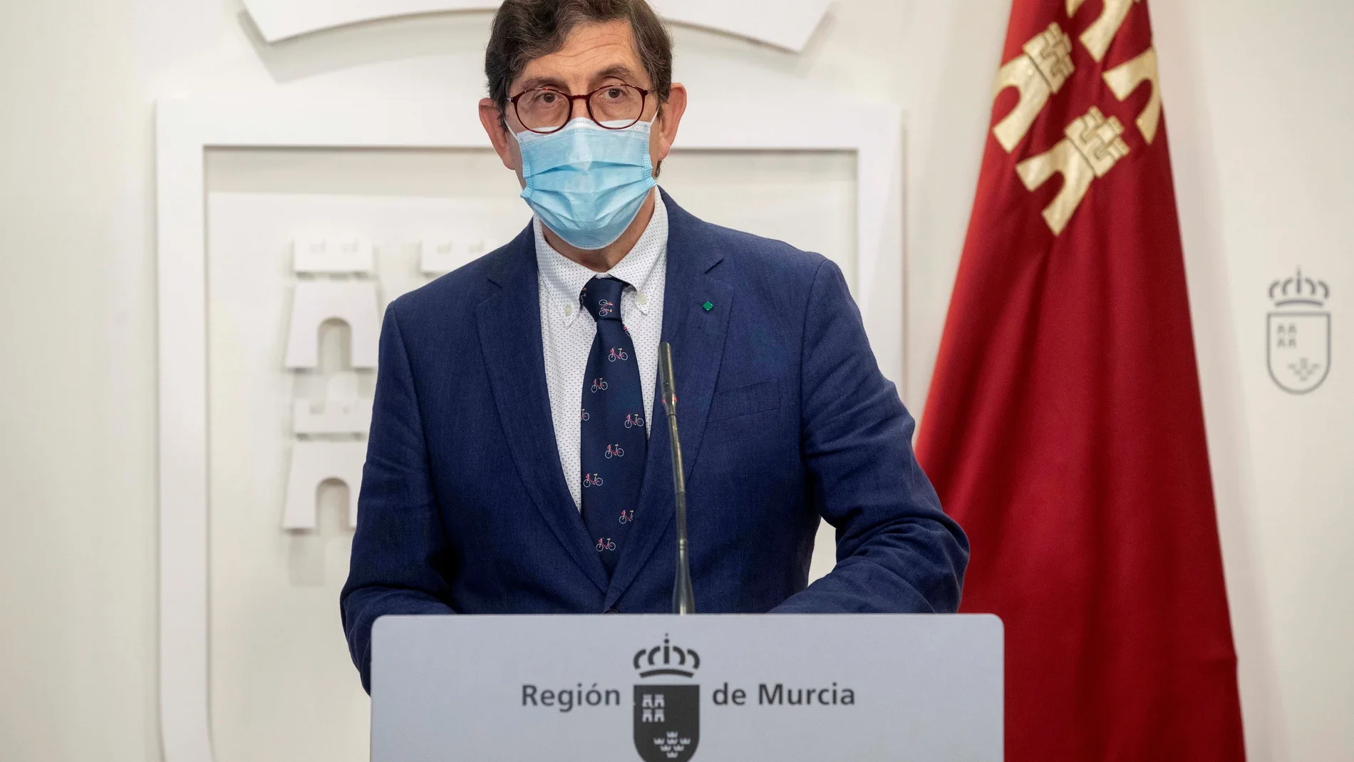 El consejero de salud de la Comunidad de Murcia, Manuel Villegas