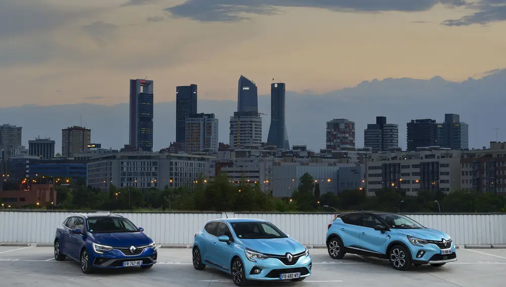 Nueva gama de Renault de CLIO, CAPTUR y MÉGANE