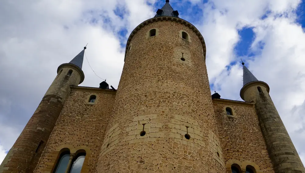 La Torre de Juan II en el Alcázar de Segovia.