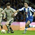 El día del debut de Messi con el Barcelona ante el Oporto
