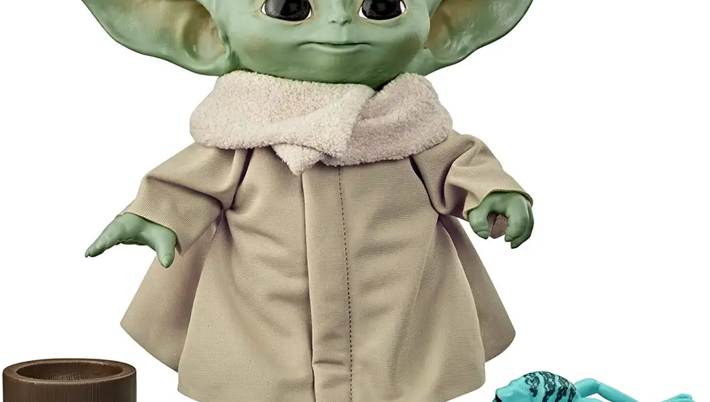Peluche bebé Yoda de The Mandalorian