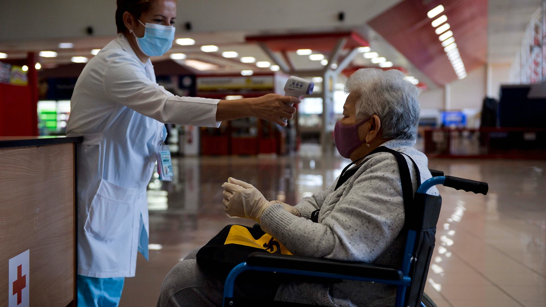 Medidas sanitarias en el Aeropuerto Internacional José Martí de La Habana