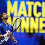 Djokovic, después de ganar su partido a Schwartzman en las Nitto ATP Finals