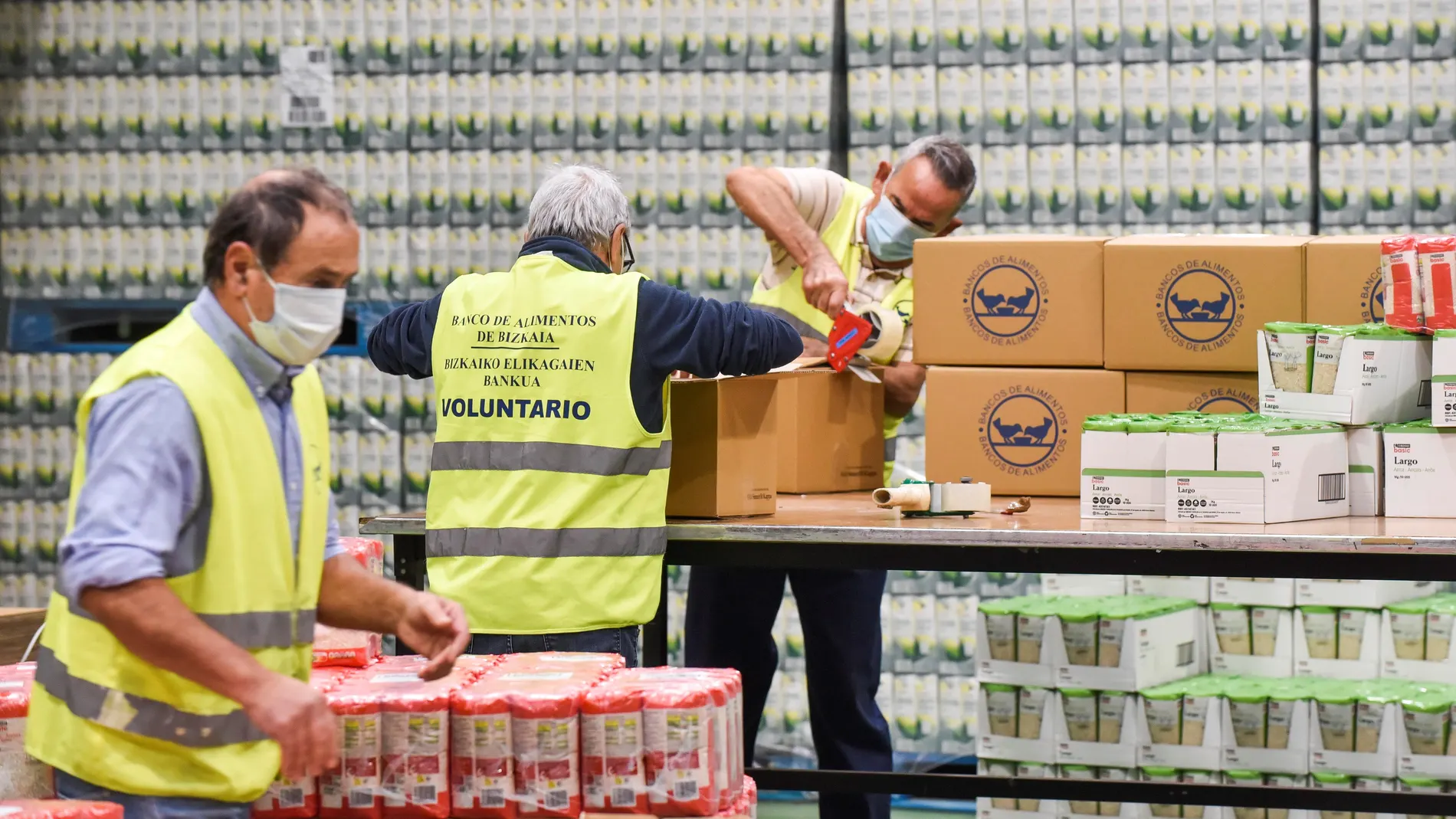 Cáritas y el Banco de Alimentos piden auxilio a las administraciones