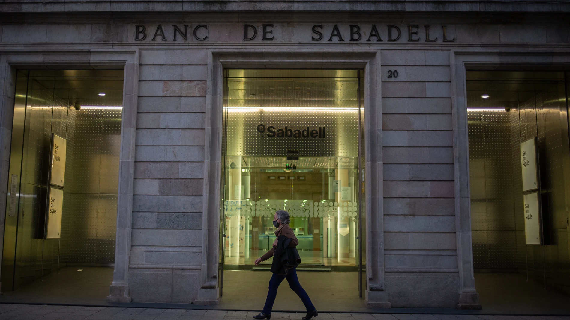 Sede histórica del Banco Sabadell en Sabadell, Barcelona