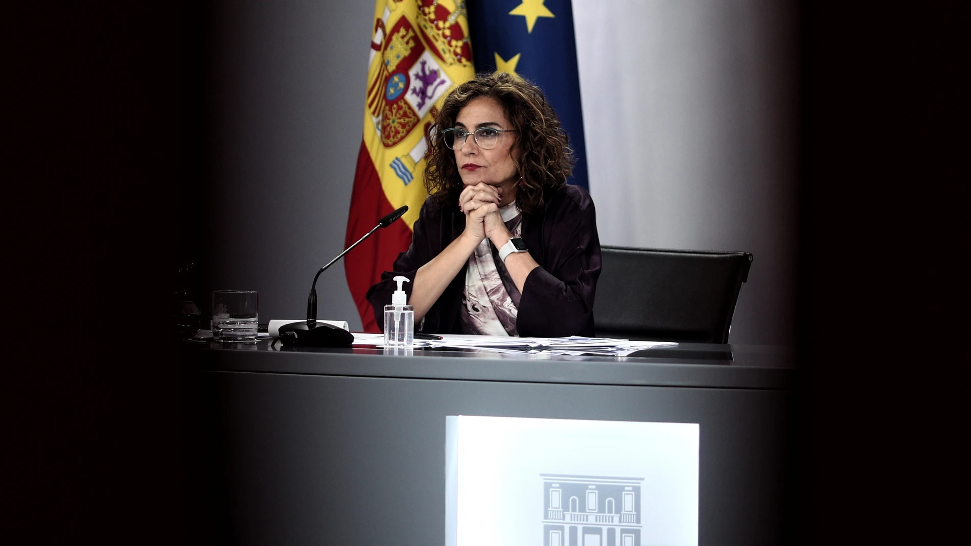 La ministra Portavoz y de Hacienda, María Jesús Montero, anunció los nuevos avales el pasado martes